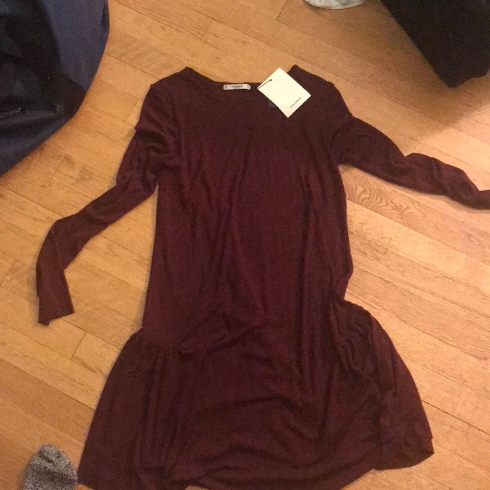 Long sleeve T-shirt dress